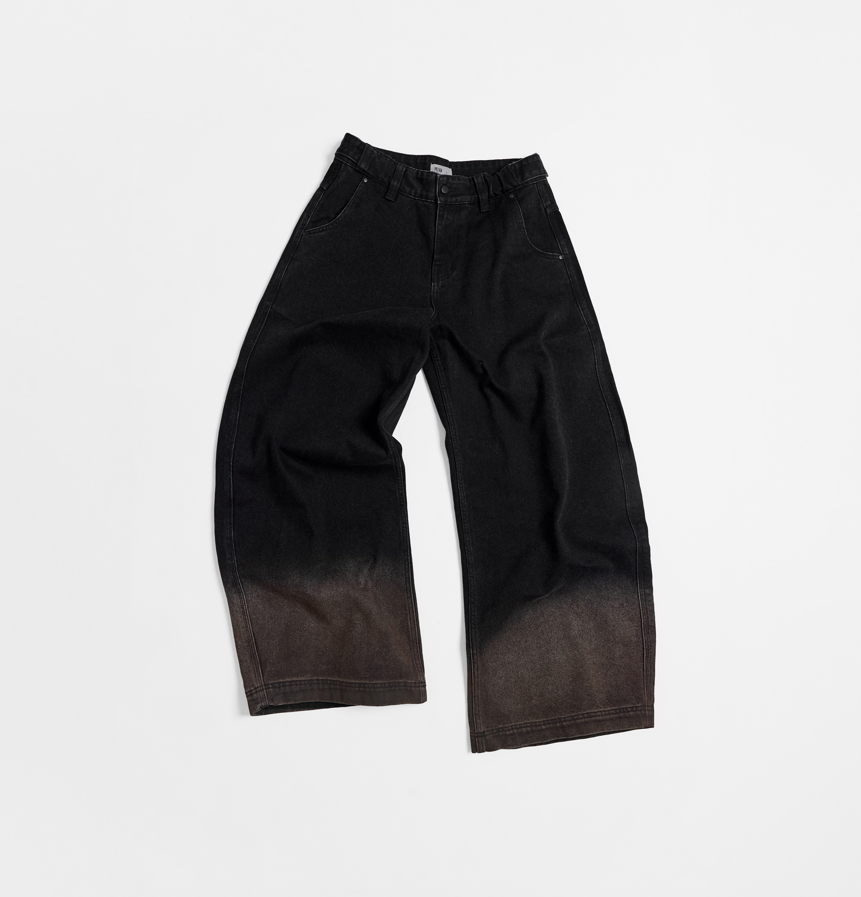 MELSIGN - MEL 26. Washed Denim Jeans - Black
