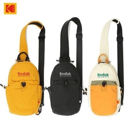 【現貨】KODAK 刺繡LOGO 抽繩小肩包 3色 K5143LBG32
