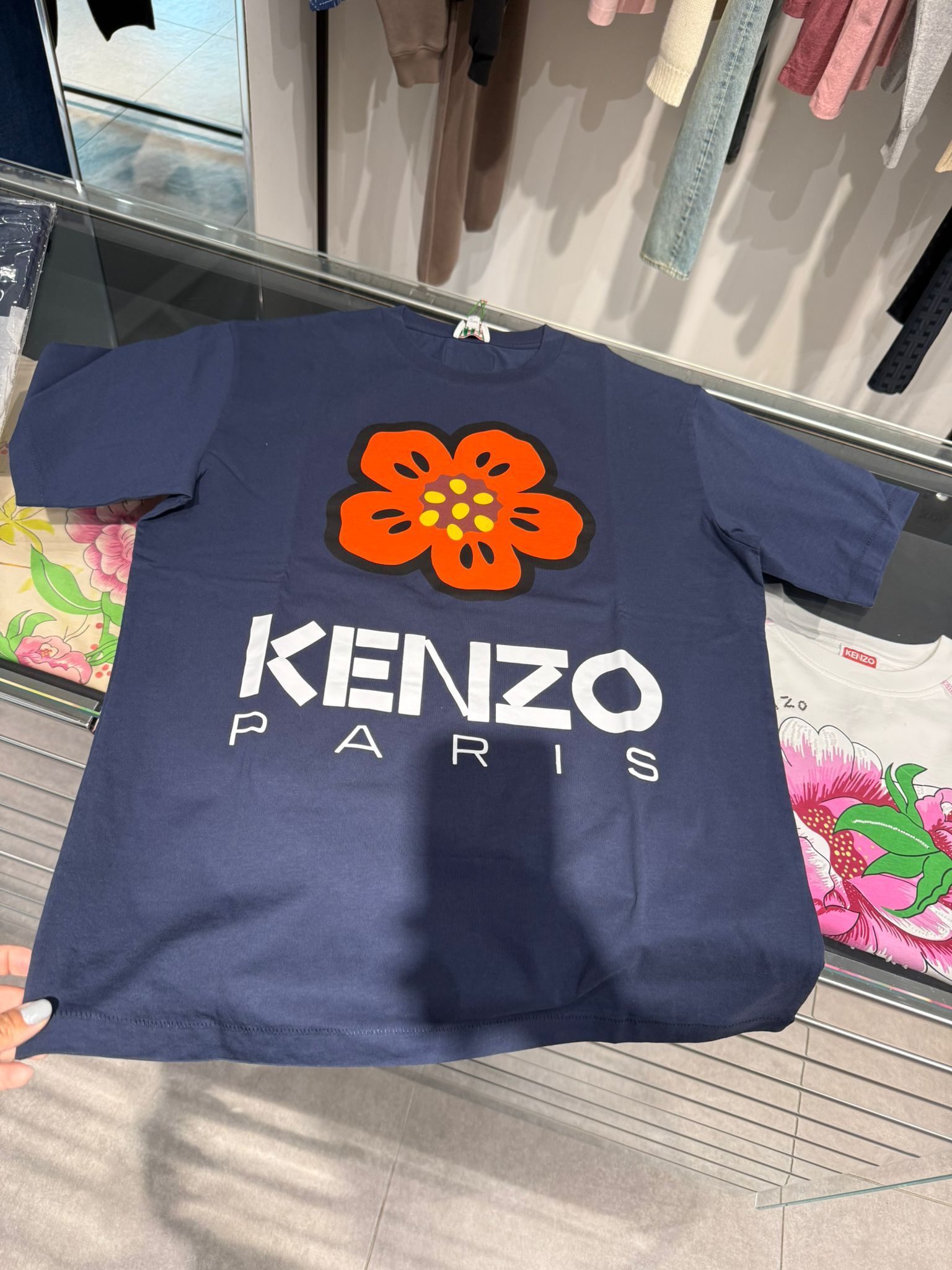 LYS01832 Kenzo 經典花花款男裝短袖Tee