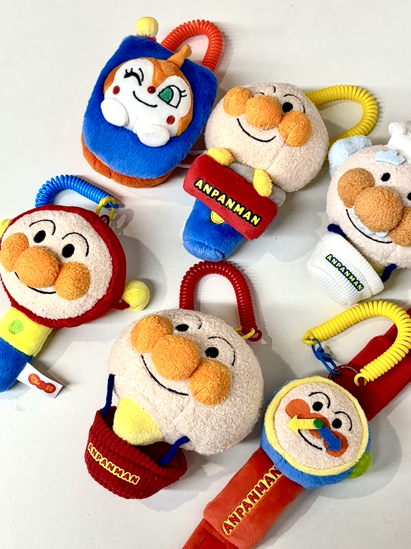 代購-“正版授權”ANPANMAN 麵包超人 毛絨 吊飾 盲盒6+1款