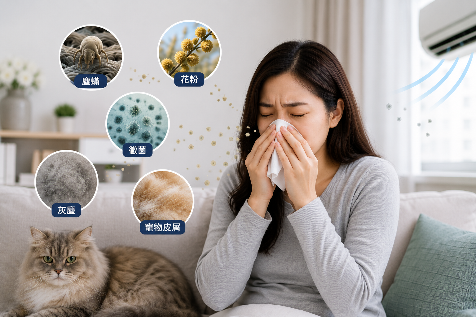 鼻塞睡不著怎麼辦示意圖