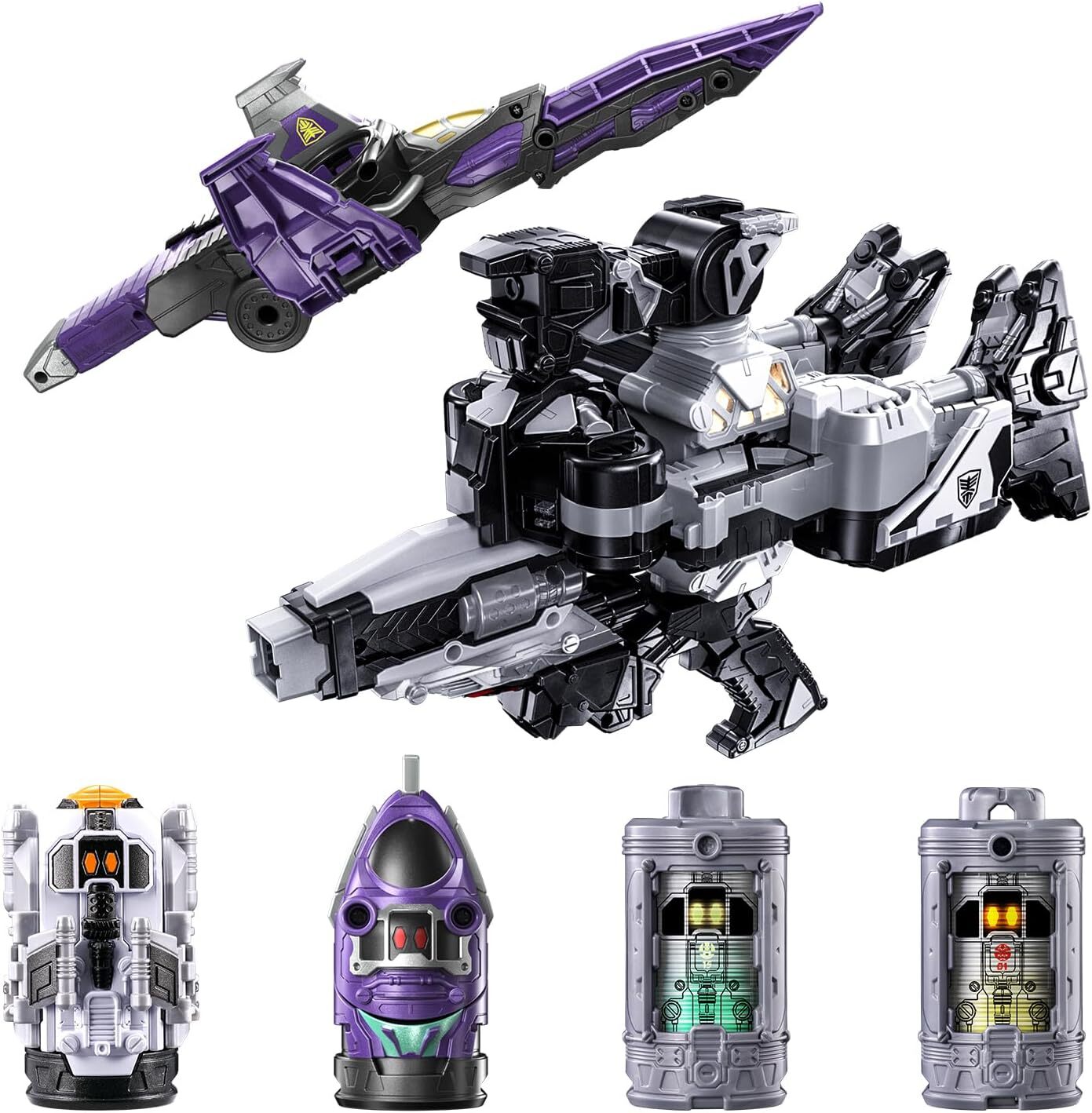 《 BANDAI 萬代 》 代理版 超宇宙刑事 超次元英雄 DX變身器武器套組 BAT-906602