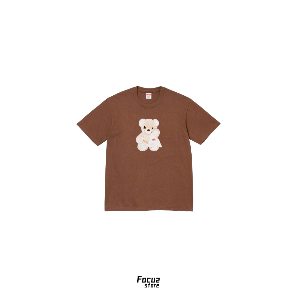 【Focus store】現貨秒發 Supreme SS25 Week1 Bear Tee "Brown" 咖啡色 短袖