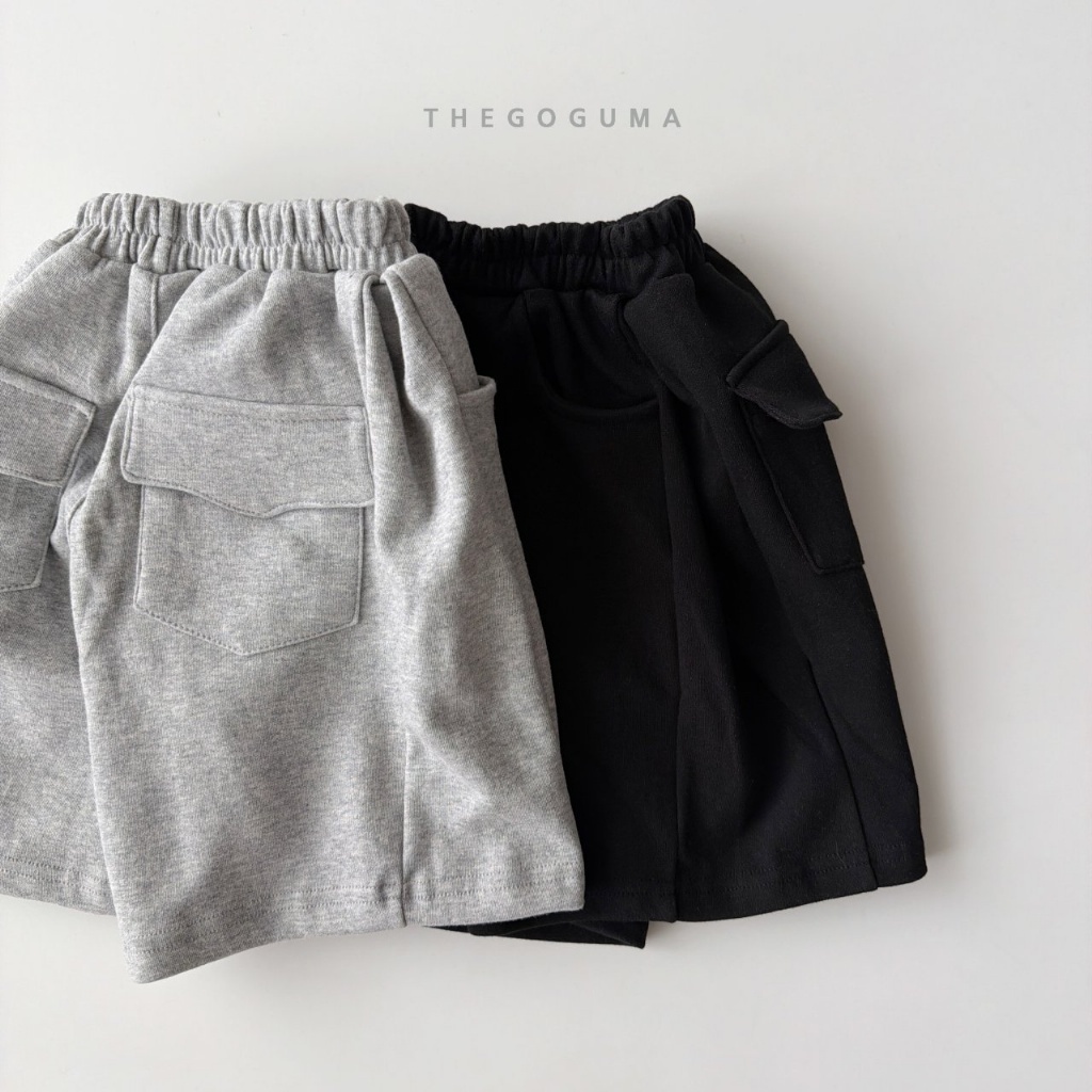 韓國🇰🇷THEGOGUMA 率性大口袋五分棉褲(XS-XL/JS-JL)