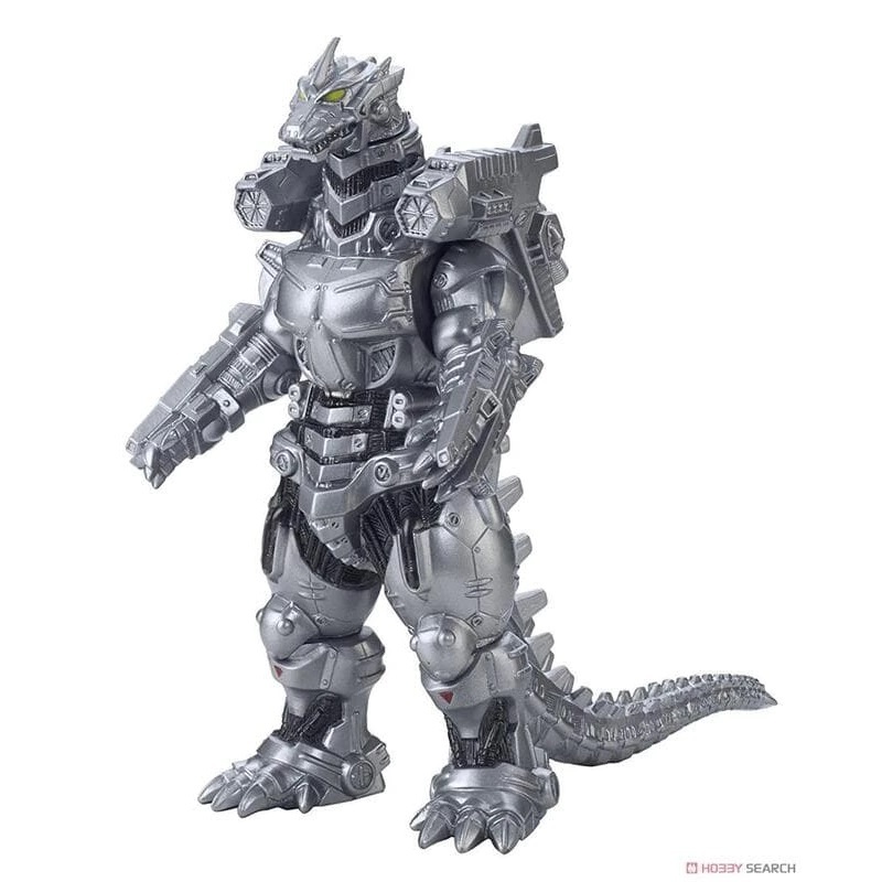 【玩具研究中心】萬代 哥吉拉 MOVIE MONSTER系列軟膠 機械哥吉拉(重裝武器版)