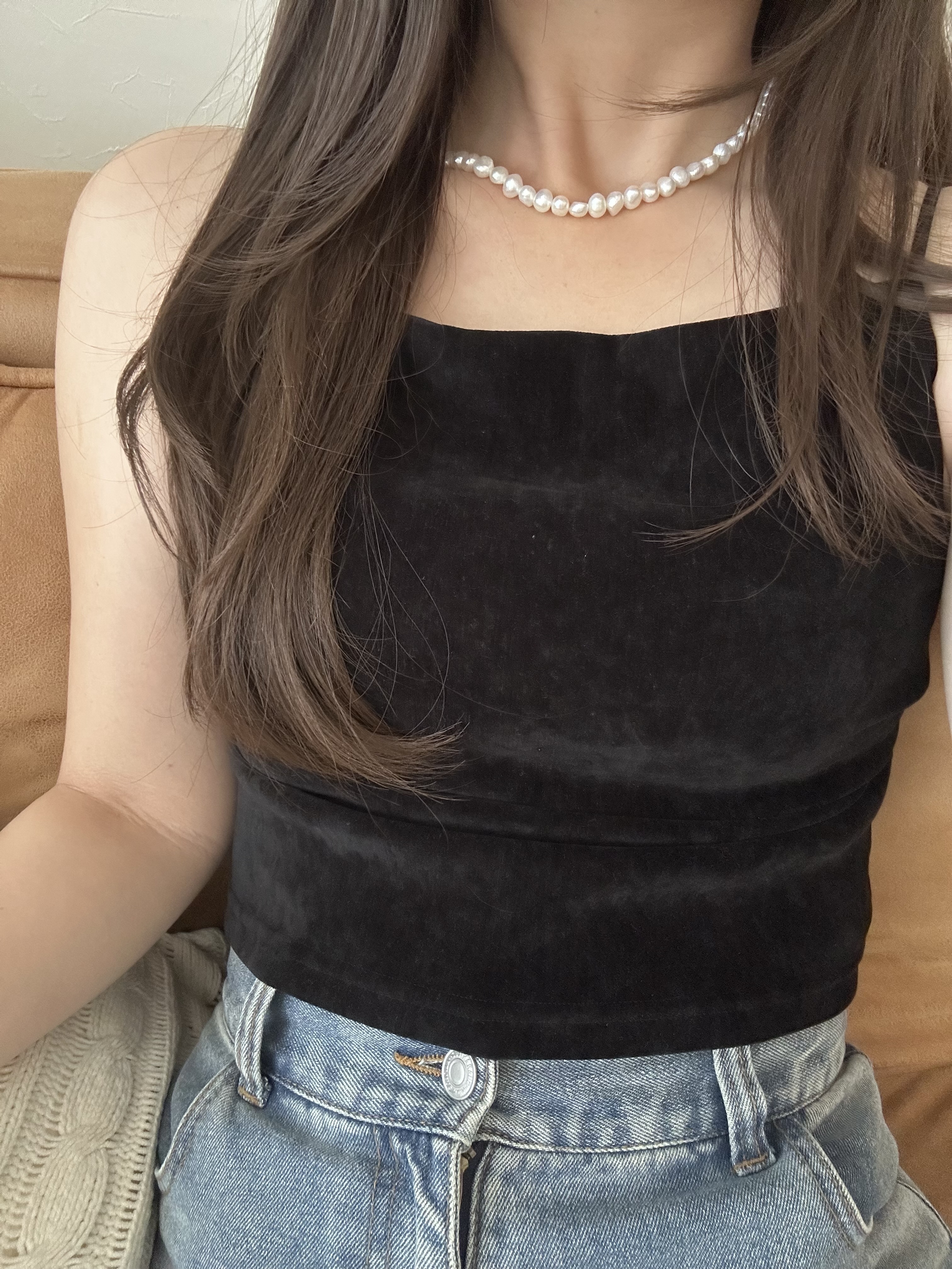 freshwater pearl choker necklace