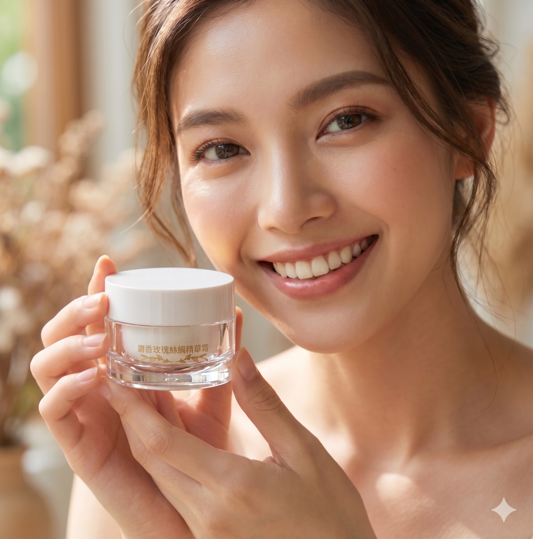 麝香玫瑰絲綢精華霜30ml