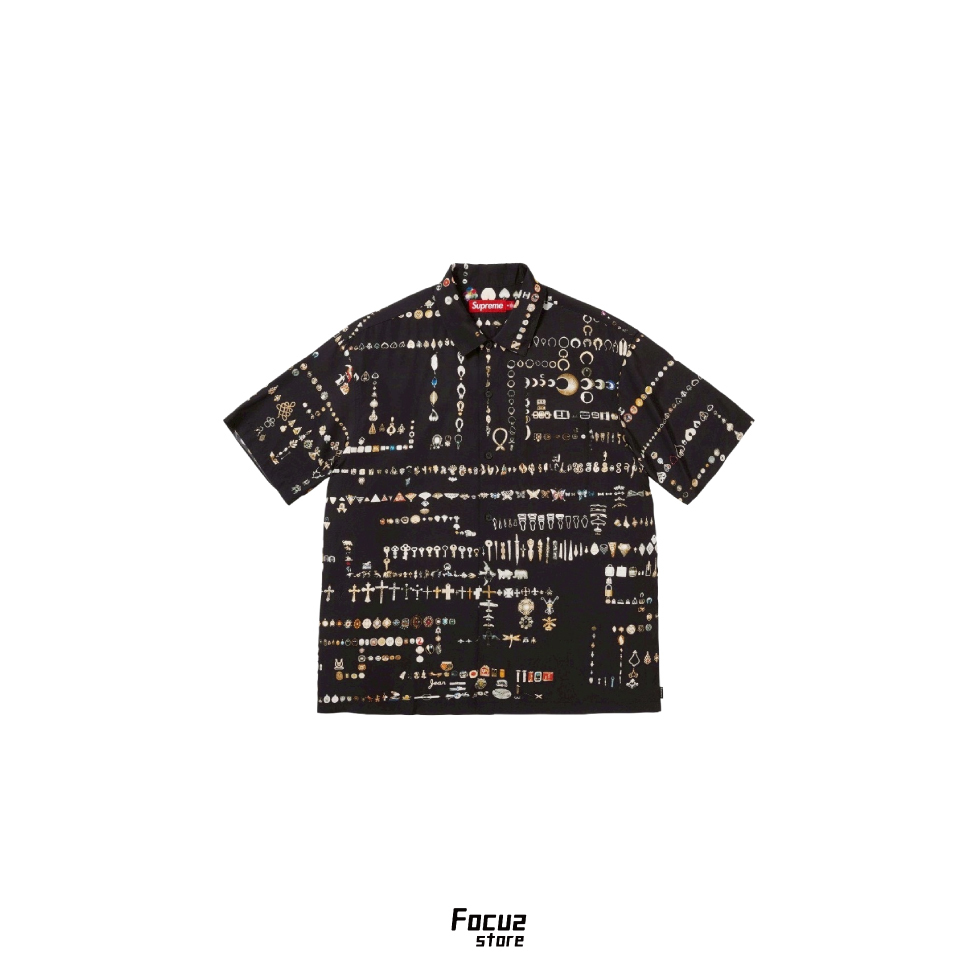 【Focus store】現貨秒發 Mike Kelley x Supreme SS26 Week8 S/S Shirt "Black" 黑色 襯衫