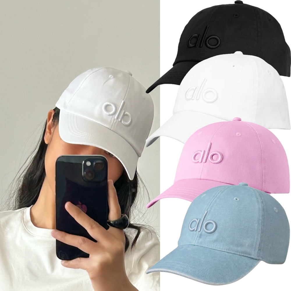 ALO Yoga 老帽 經典 LOGO 鴨舌帽 情侶款 多色 [W7112R]
