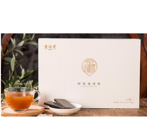 阿膠即溶粉（小罐）144g (6g/罐×24罐) - 阿膠 #0611AJ