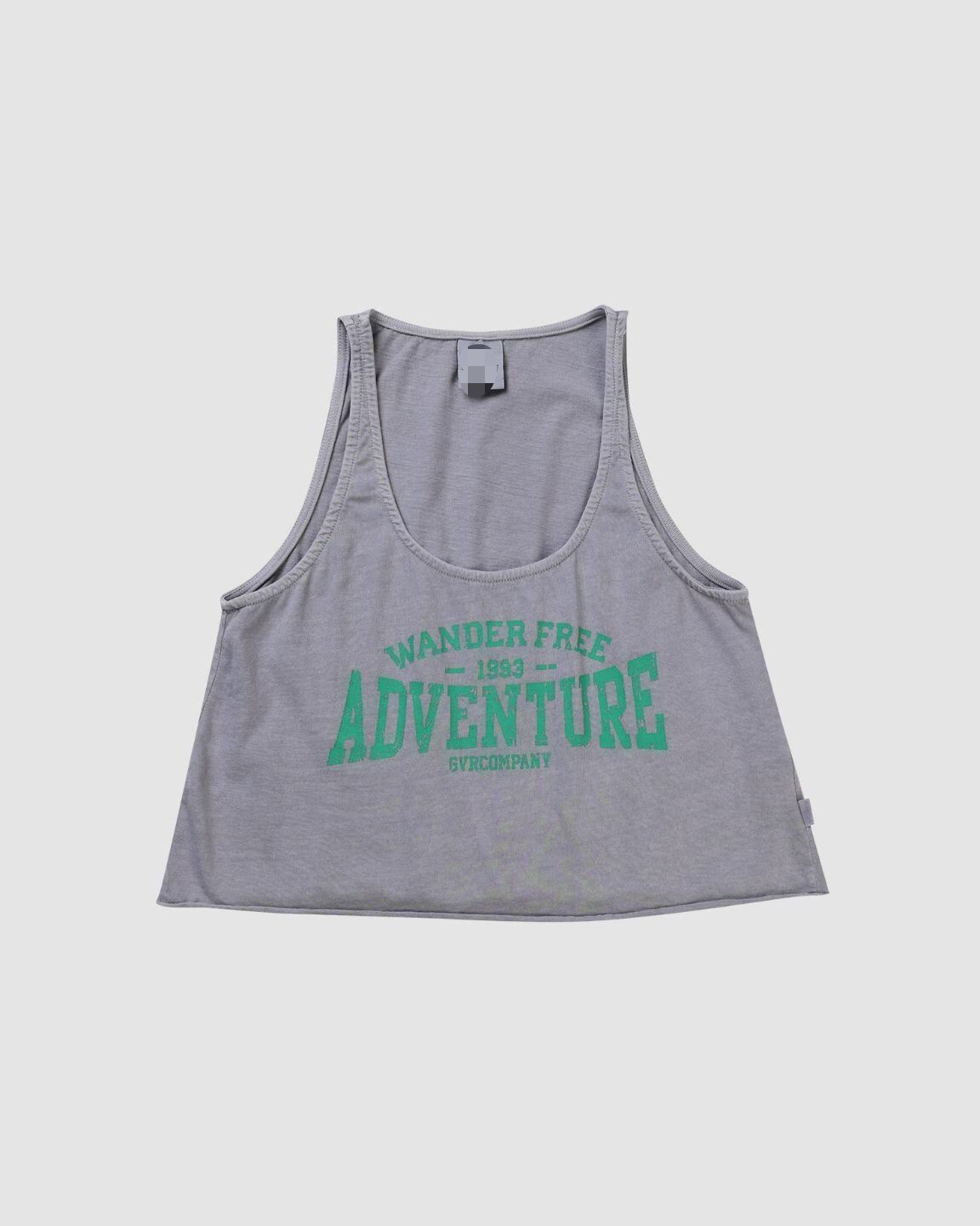 ADVENTURE洗色短版背心
