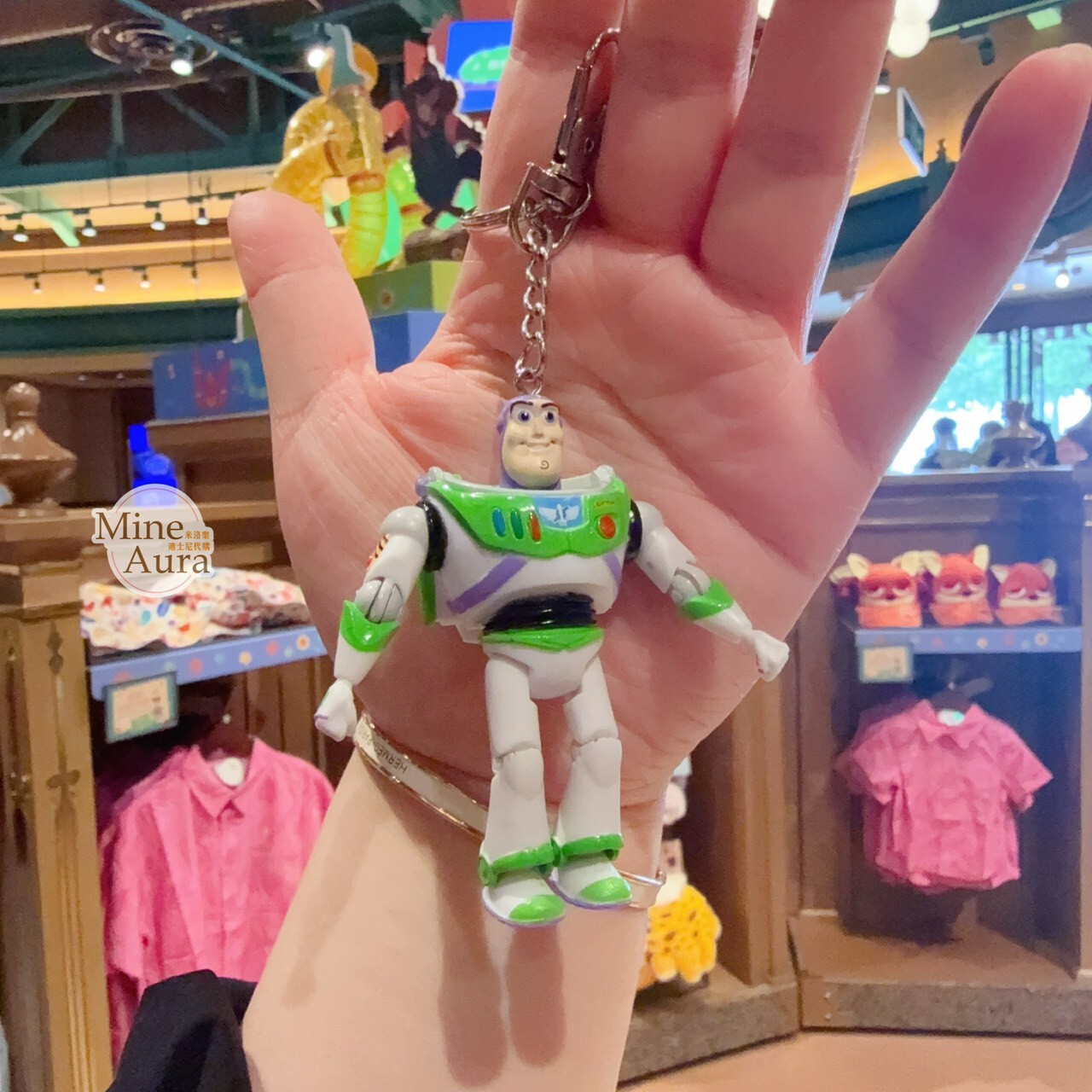 巴斯光年 Buzz Lightyear 立體站姿造型 鑰匙圈 吊飾 玩具總動員 Toy Story -上海迪士尼樂園