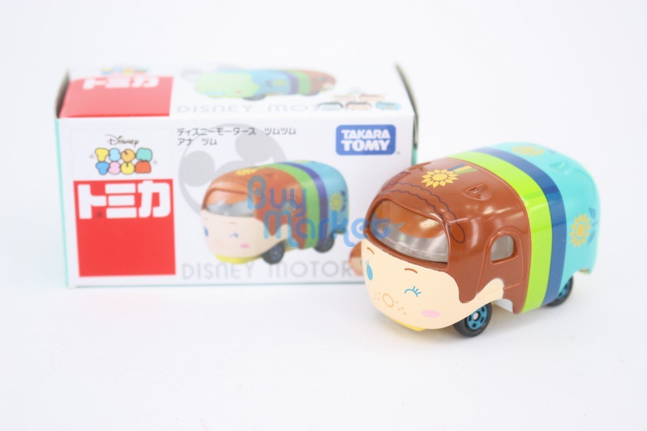 Takara Tomy Disney Motors TSUM TSUM 魔雪奇緣 Anna 合金車