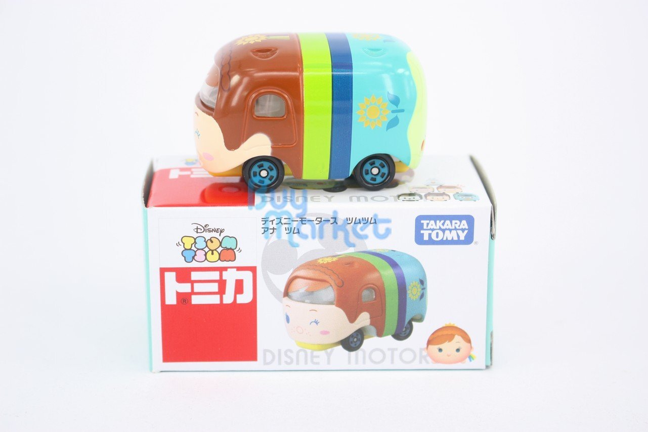 Takara Tomy Disney Motors TSUM TSUM 魔雪奇緣 Anna 合金車