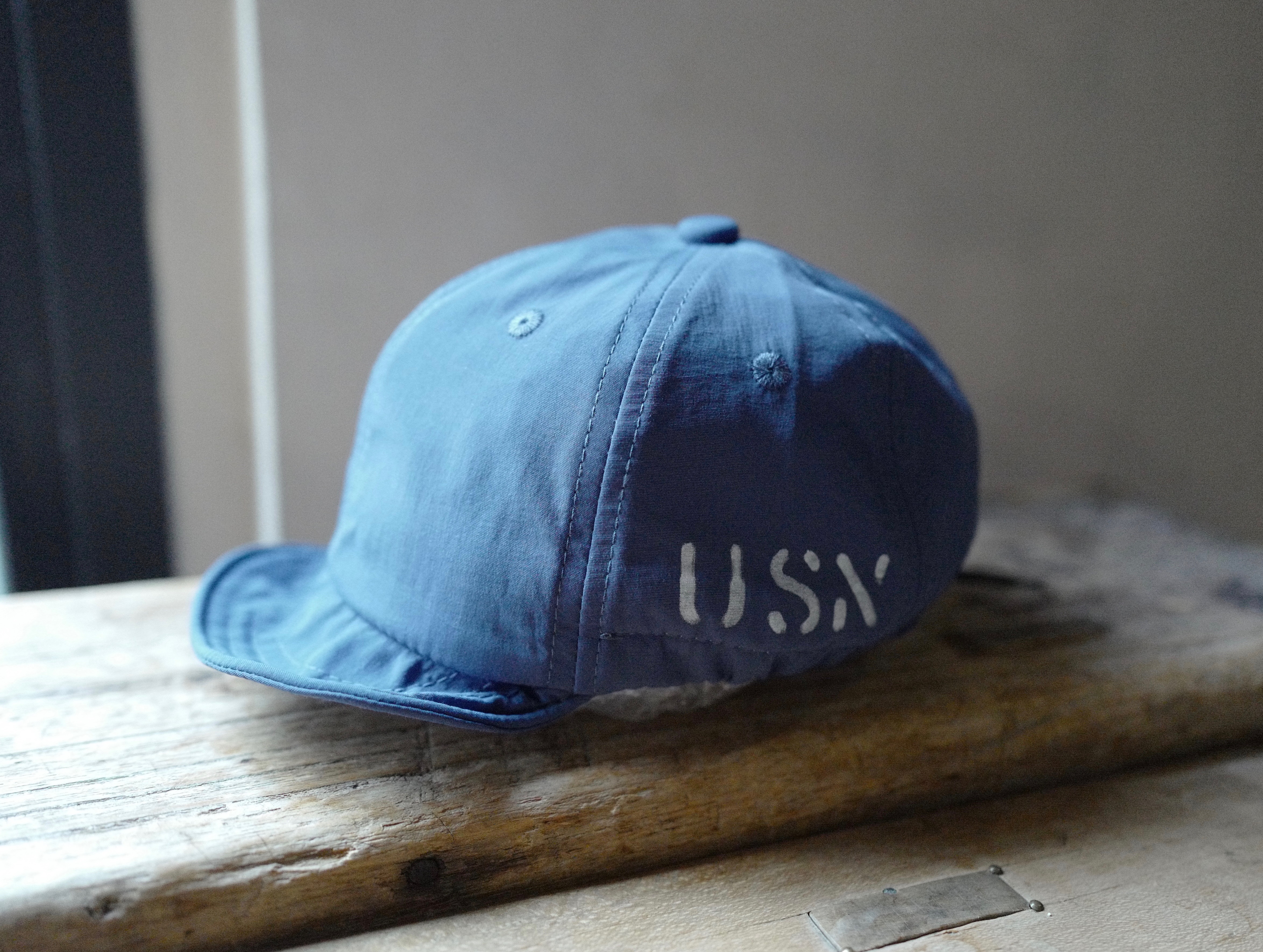 拙印刷 Kids Cap / Grey Blue