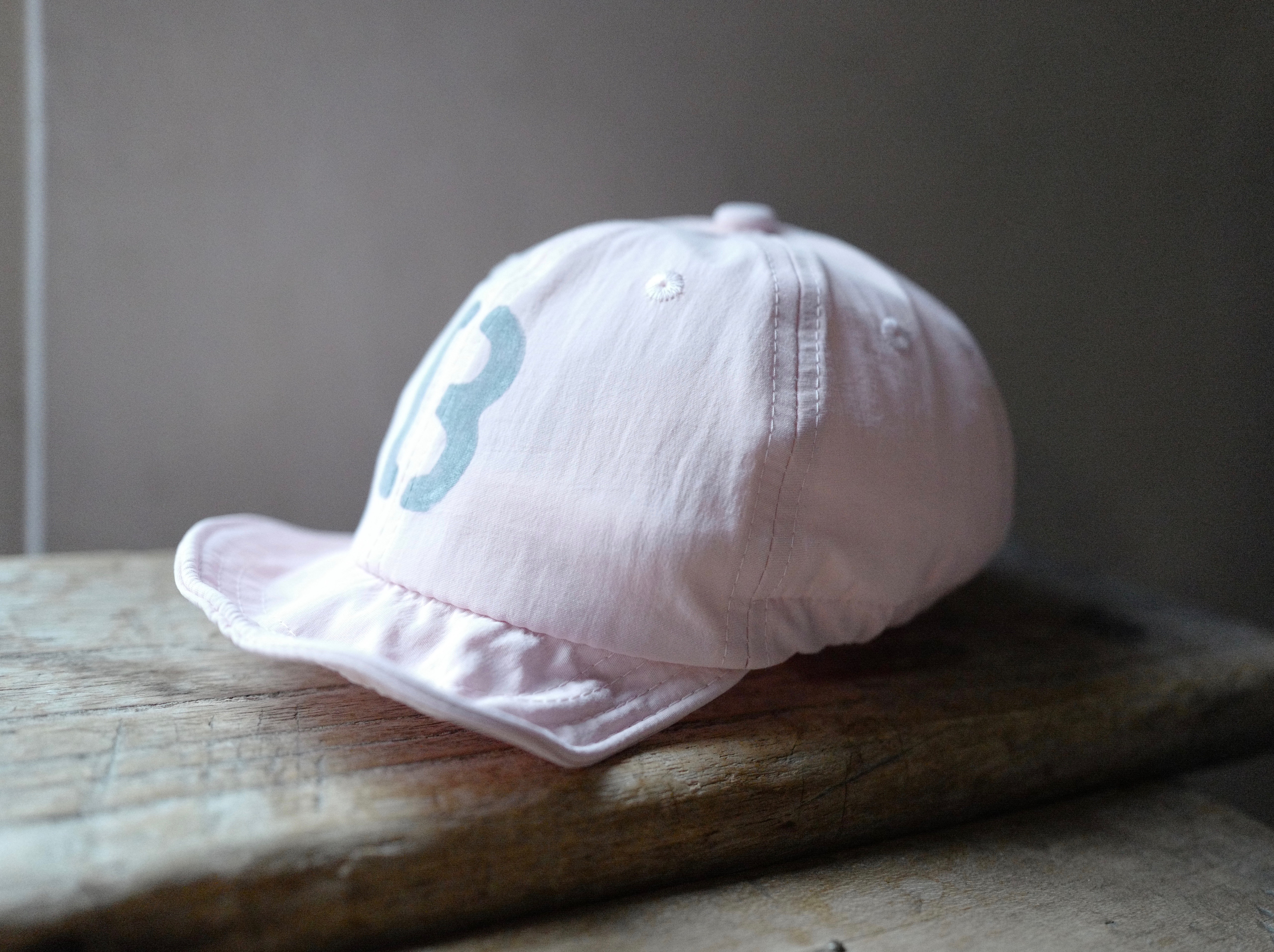 拙印刷 Kids Cap /  Baby pink