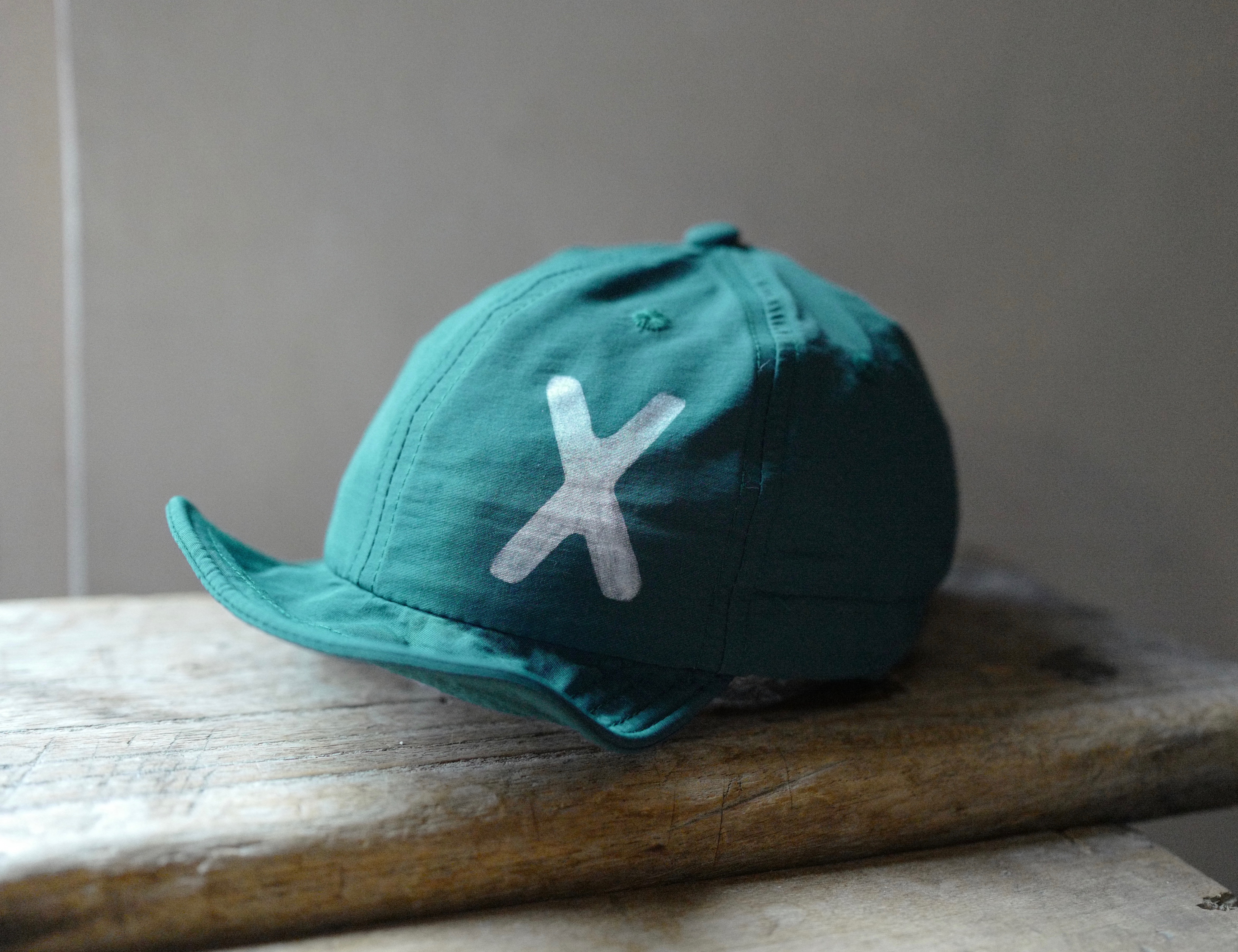 拙印刷 Kids Cap / Green