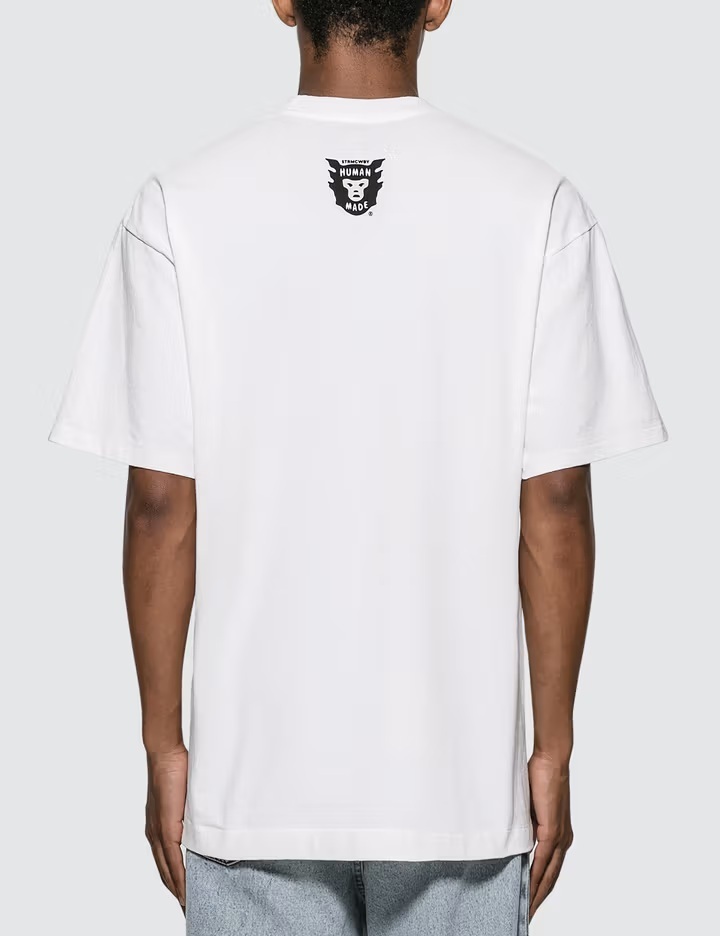 【逢甲FUZZY】Human Made 1920 Tee 白色藍愛心 短T 全新 現貨