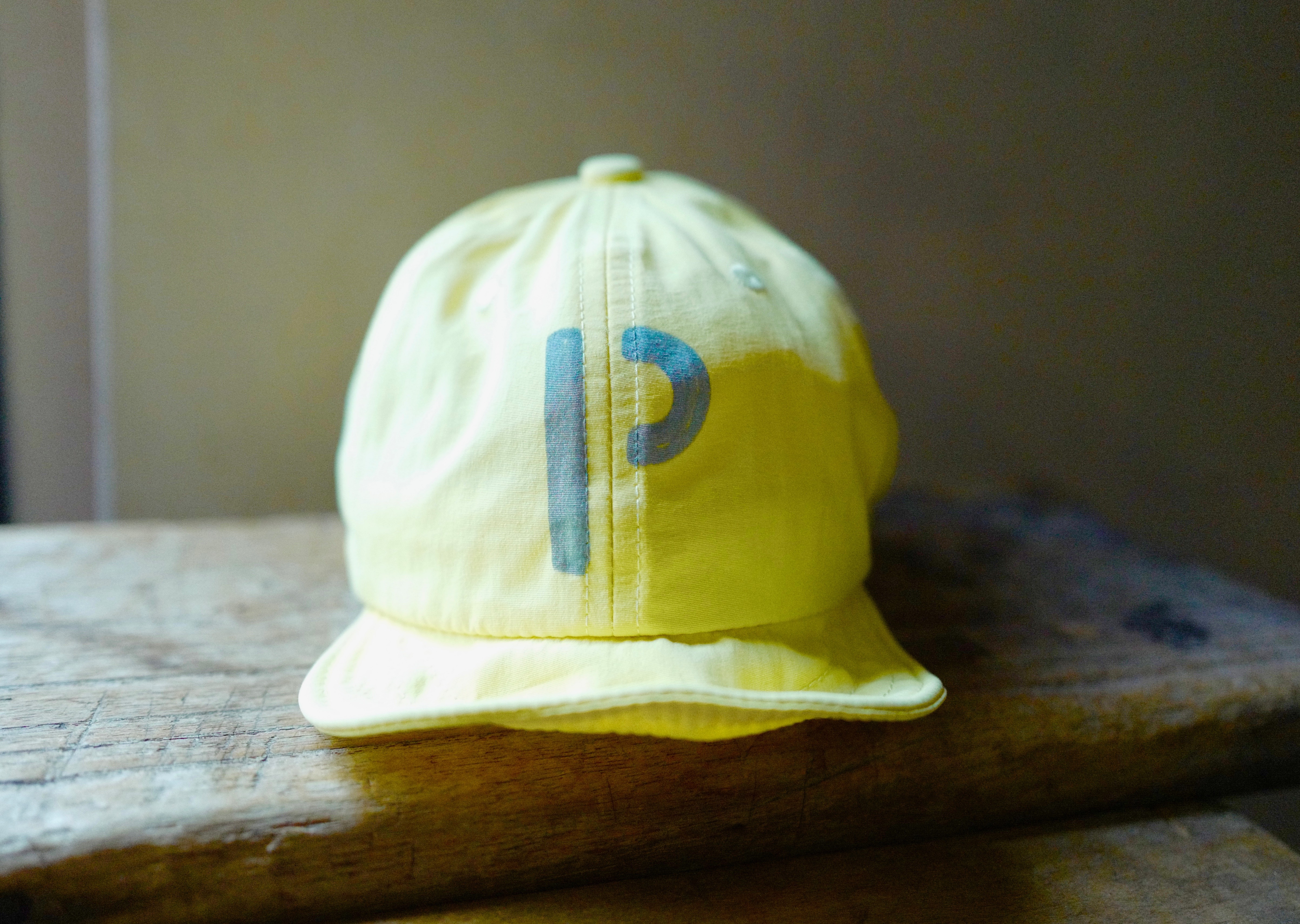 拙印刷 Kids Cap / Baby yellow