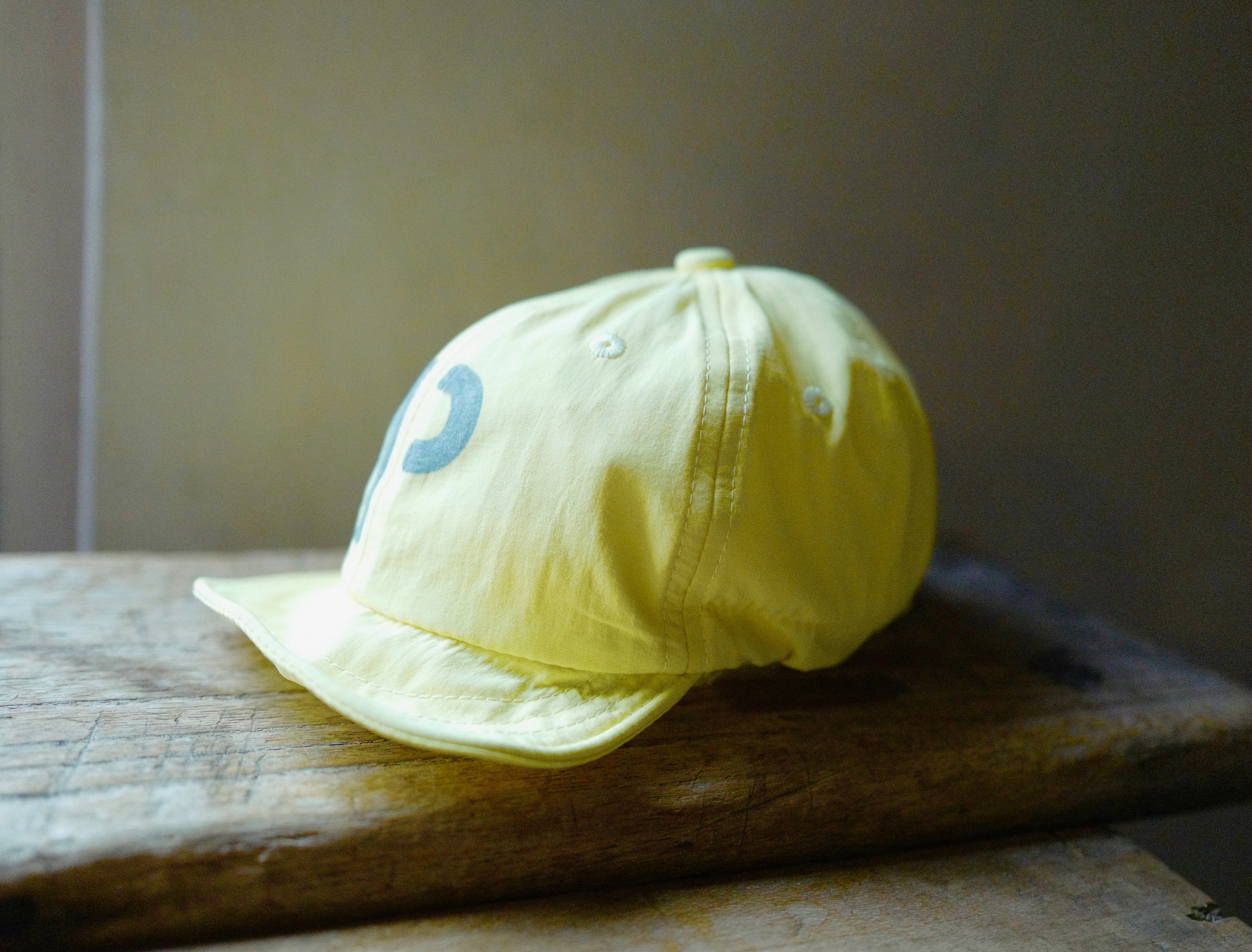 拙印刷 Kids Cap / Baby yellow
