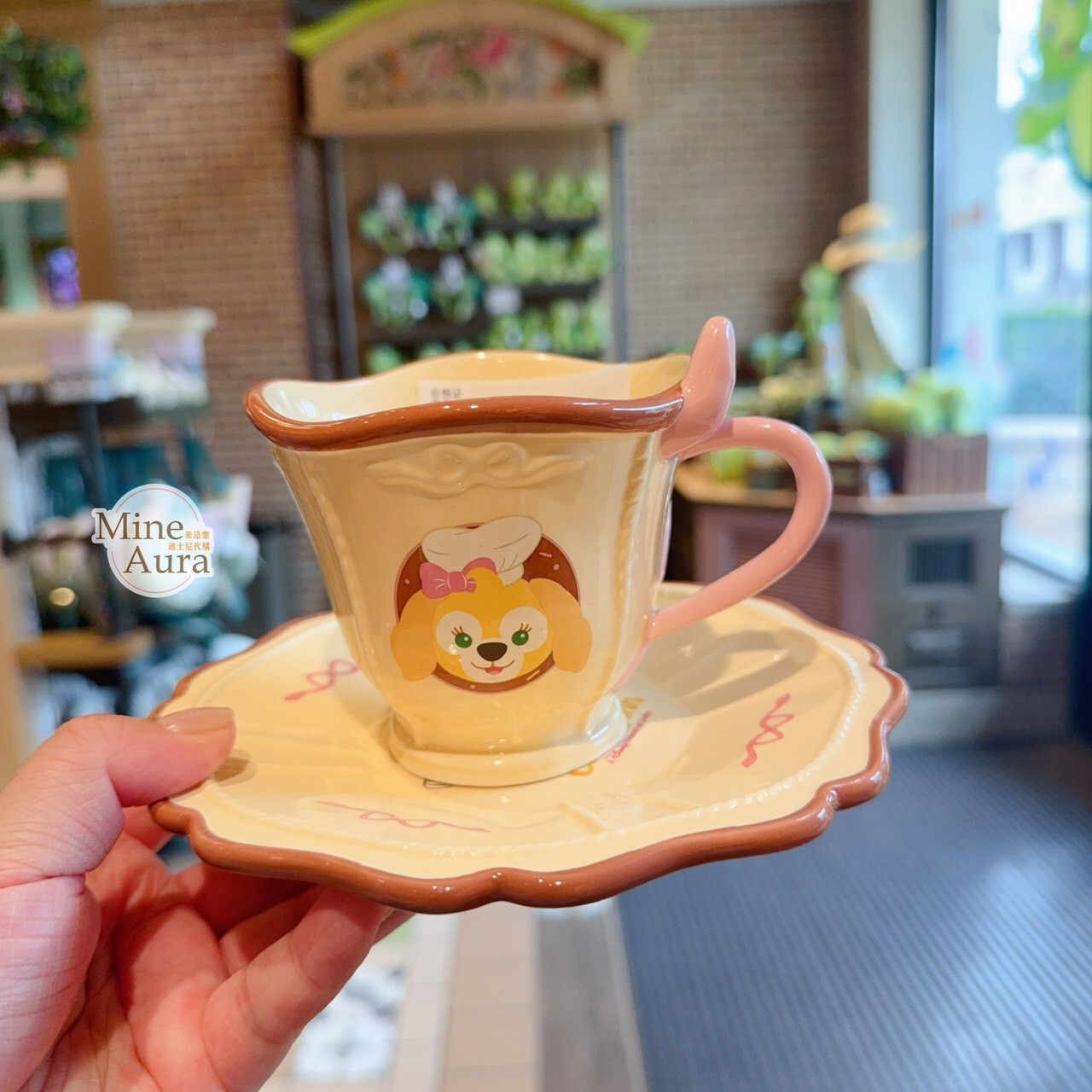 可琦安 餅乾 CookieAnn 圖案 陶瓷 馬克杯 水杯 / 杯碟 盤子 -上海迪士尼樂園