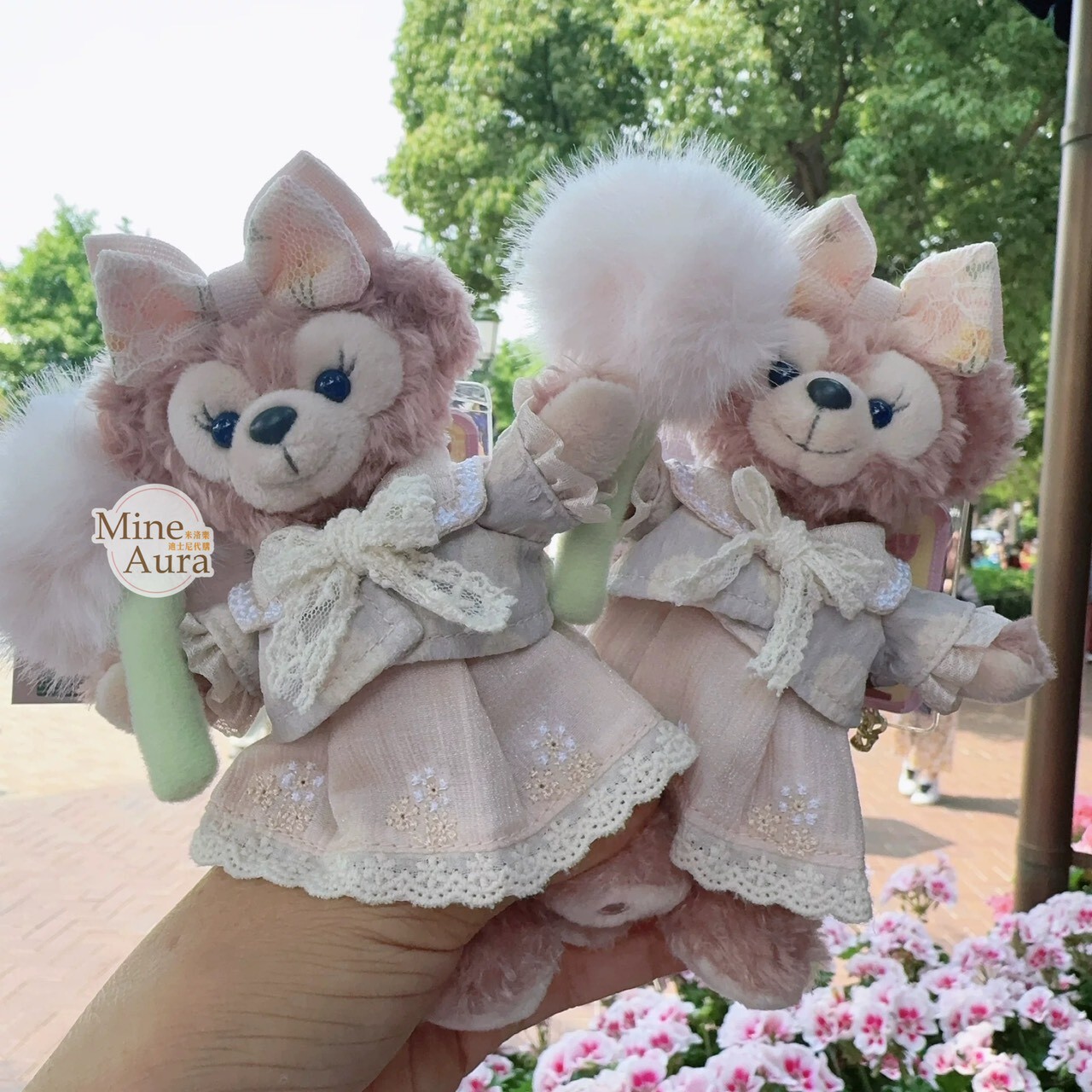 達菲 Duffy 與好友們 點點的時光系列 雪莉玫 ShellieMay 鑰匙圈 吊飾 -上海迪士尼樂園
