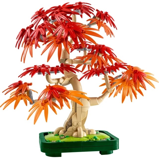 【玩具研究中心】LEGO 樂高 Botanicals 日本紅楓盆景 10348