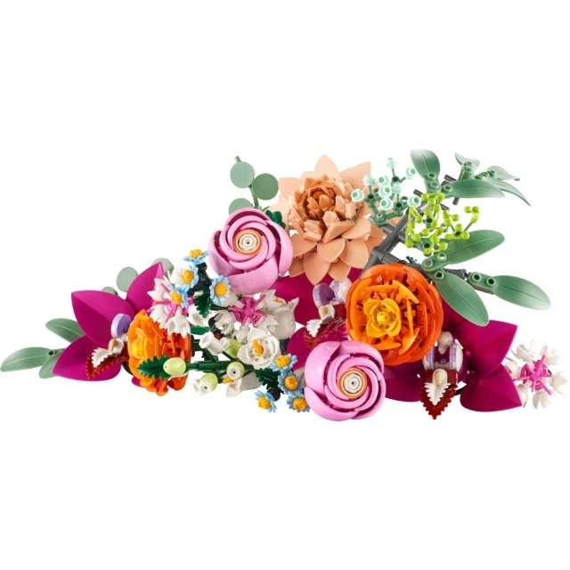 【玩具研究中心】LEGO 樂高 Botanicals 10342 優雅粉紅花束