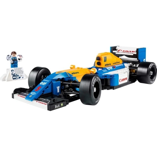 【玩具研究中心】LEGO 樂高 Icons 威廉斯車隊 FW14B ＆ 奈傑爾·曼塞爾 10353