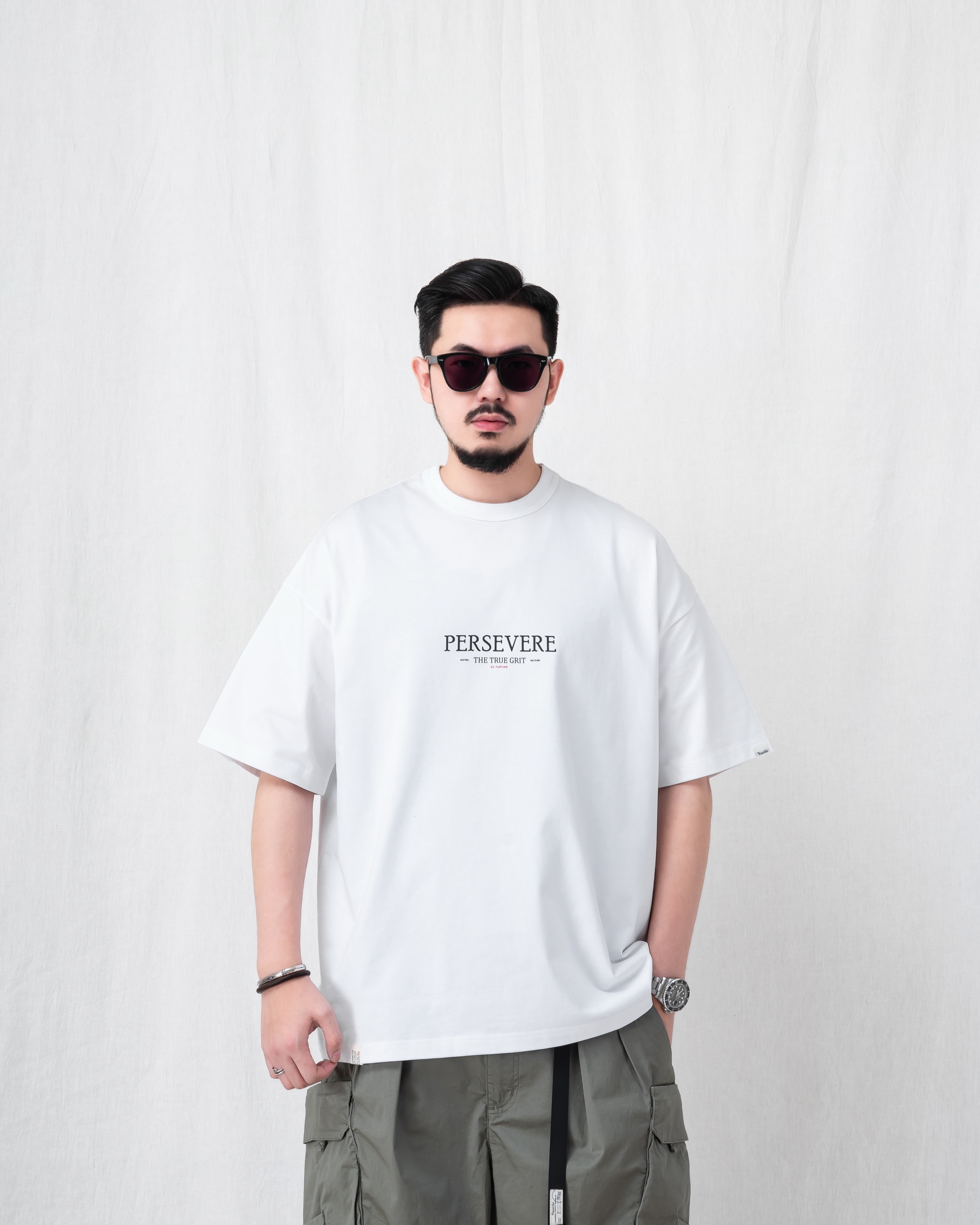 Persevere Graphic Photo Tee 圖像 涼感 短袖 兩色