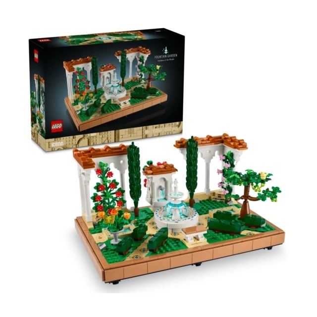 【玩具研究中心】LEGO 樂高 Icons 噴泉庭園 10359