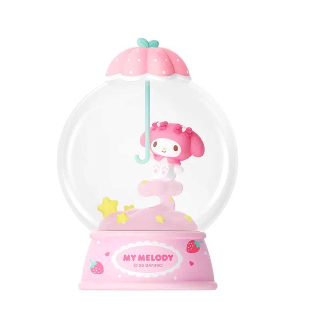 MY MELODY Sanrio|LED 夢幻雨傘水晶球裝飾擺設