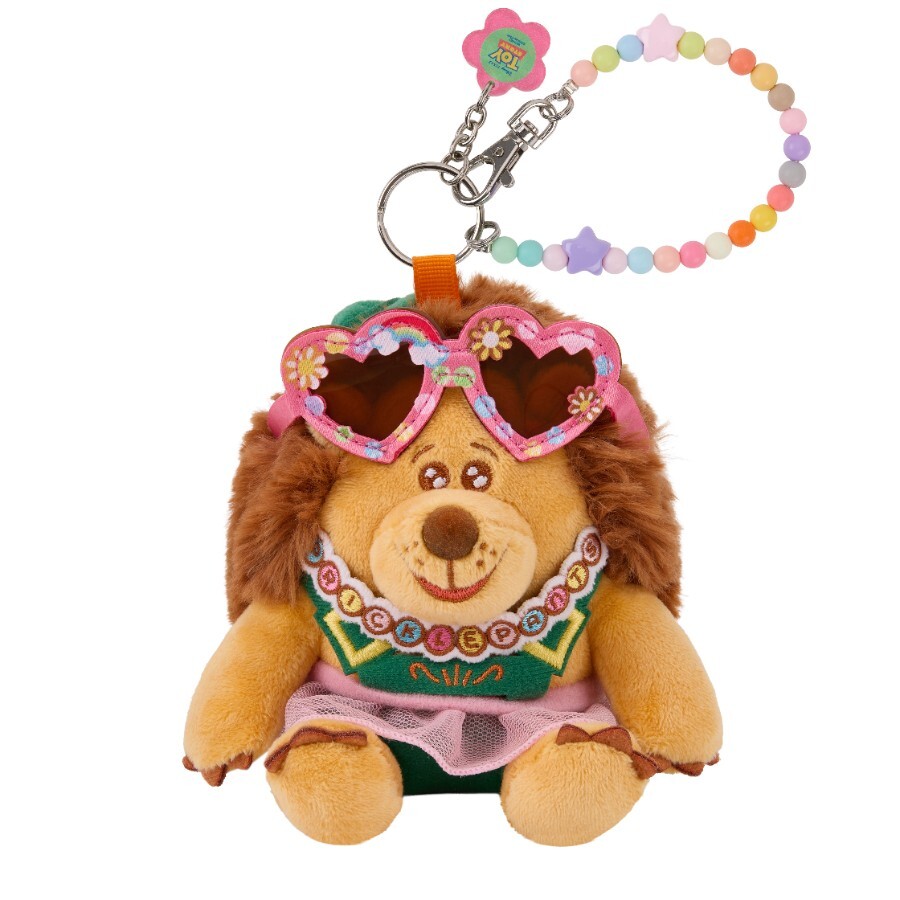 刺蝟先生 愛心眼鏡 造型 絨毛 吊飾 鑰匙圈 玩具總動員 Toy Story -香港迪士尼樂園