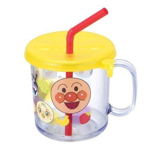 🔸日本堂🔸麵包超人 Anpanman 帶蓋吸管杯 #C5