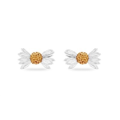 1TA0530-042 [THALLO] Aelia Daisy 耳釘，24K 金和純銀 #s850b (EU)