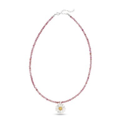 1TA0530-026 [THALLO] Daisy Field Daisy Pendant Layer, 24K Gold And Sterling Silver #s682b (EU)