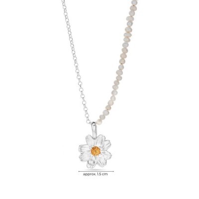 1TA0530-122 [THALLO] 雛菊吊墜 24K 金和純銀 #s539b (EU)