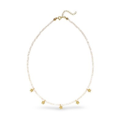 1TA0530-152 [THALLO] Amelia 疊層項鍊，24K 鍍金純銀 #s903b (EU)