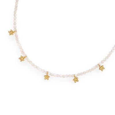 1TA0530-152 [THALLO] Amelia 疊層項鍊，24K 鍍金純銀 #s903b (EU)