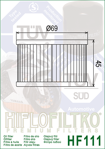 HIFLO OIL FITLER HF111