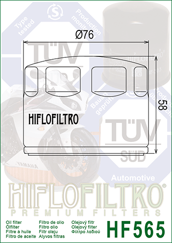 HIFLO OIL FILTER HF565