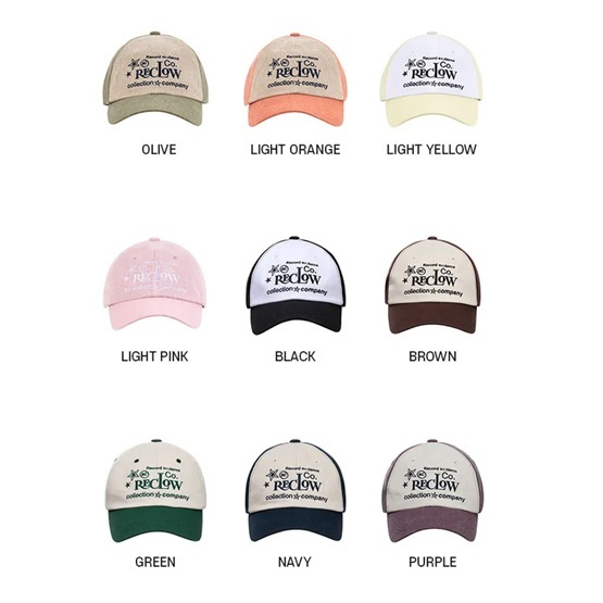 【39】RECLOW TWILL TWO-TONE Ball Cap - 6色選擇