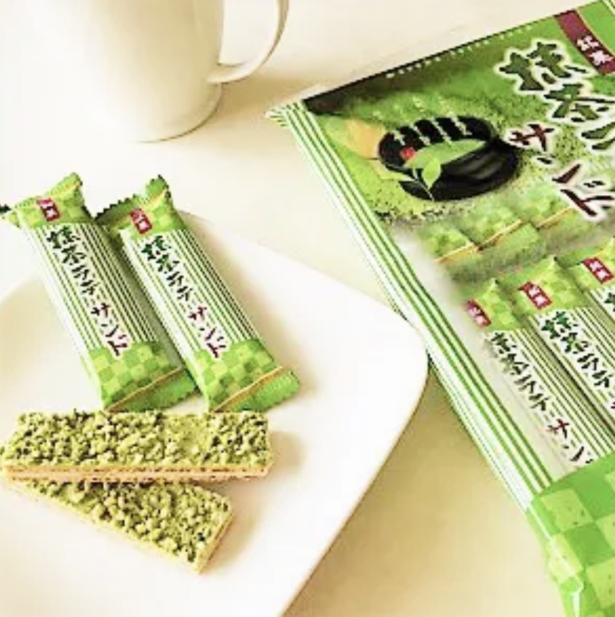 JP 抹茶拿鐵脆脆夾餅三文治 12件 2505 TK260528