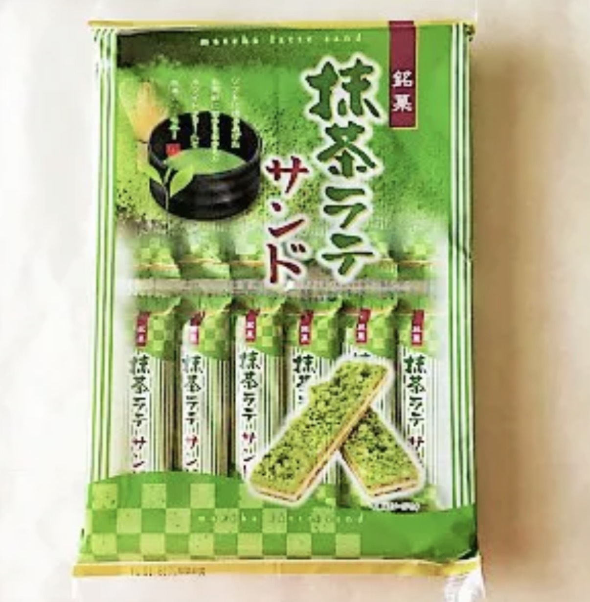JP 抹茶拿鐵脆脆夾餅三文治 12件 2505 TK260528