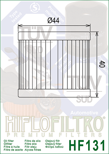 HIFLO OIL FILTER HF131