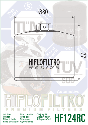 HIFLO OIL FILTER HF124RC