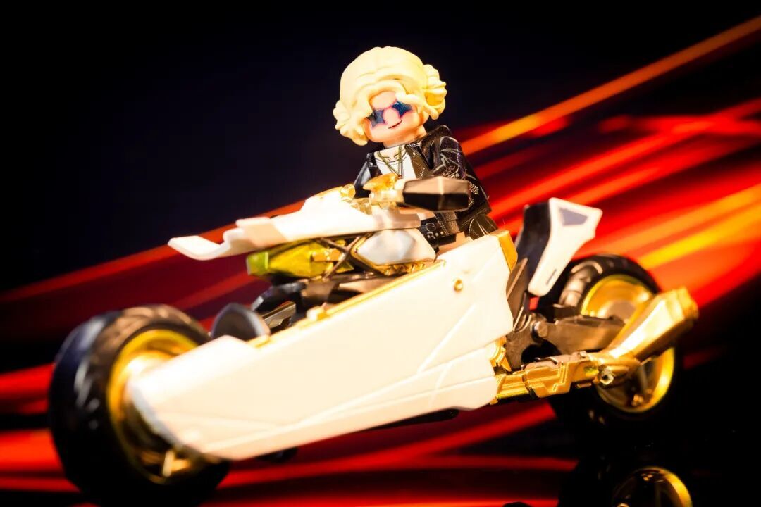 【預訂】【Minifigs.Factory x Liberty】摩托車