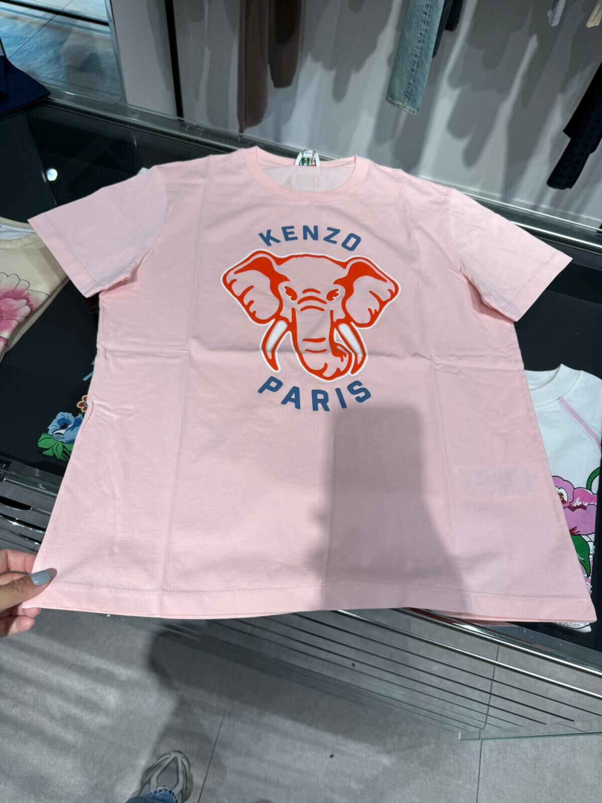 LYS01835 Kenzo Paris Elephant 女裝短袖Tee