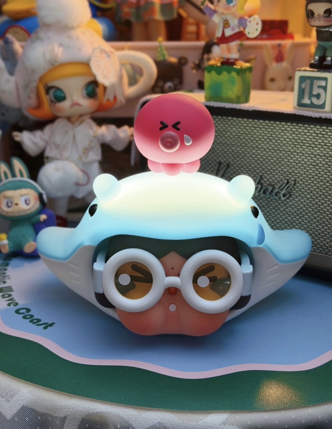 POP MART 泡泡瑪特 CRYBABY 淚流成海系列 小檯燈