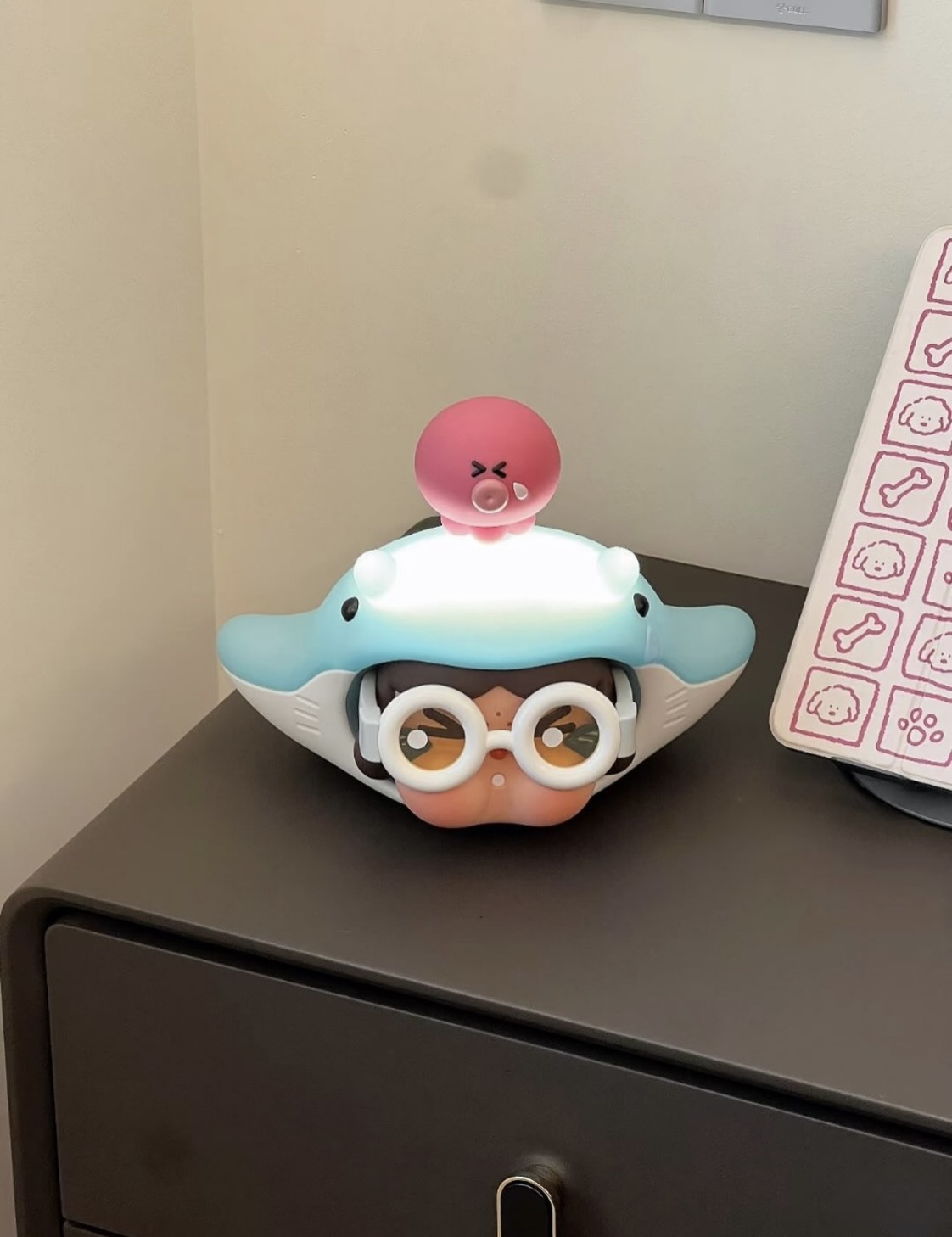 POP MART 泡泡瑪特 CRYBABY 淚流成海系列 小檯燈